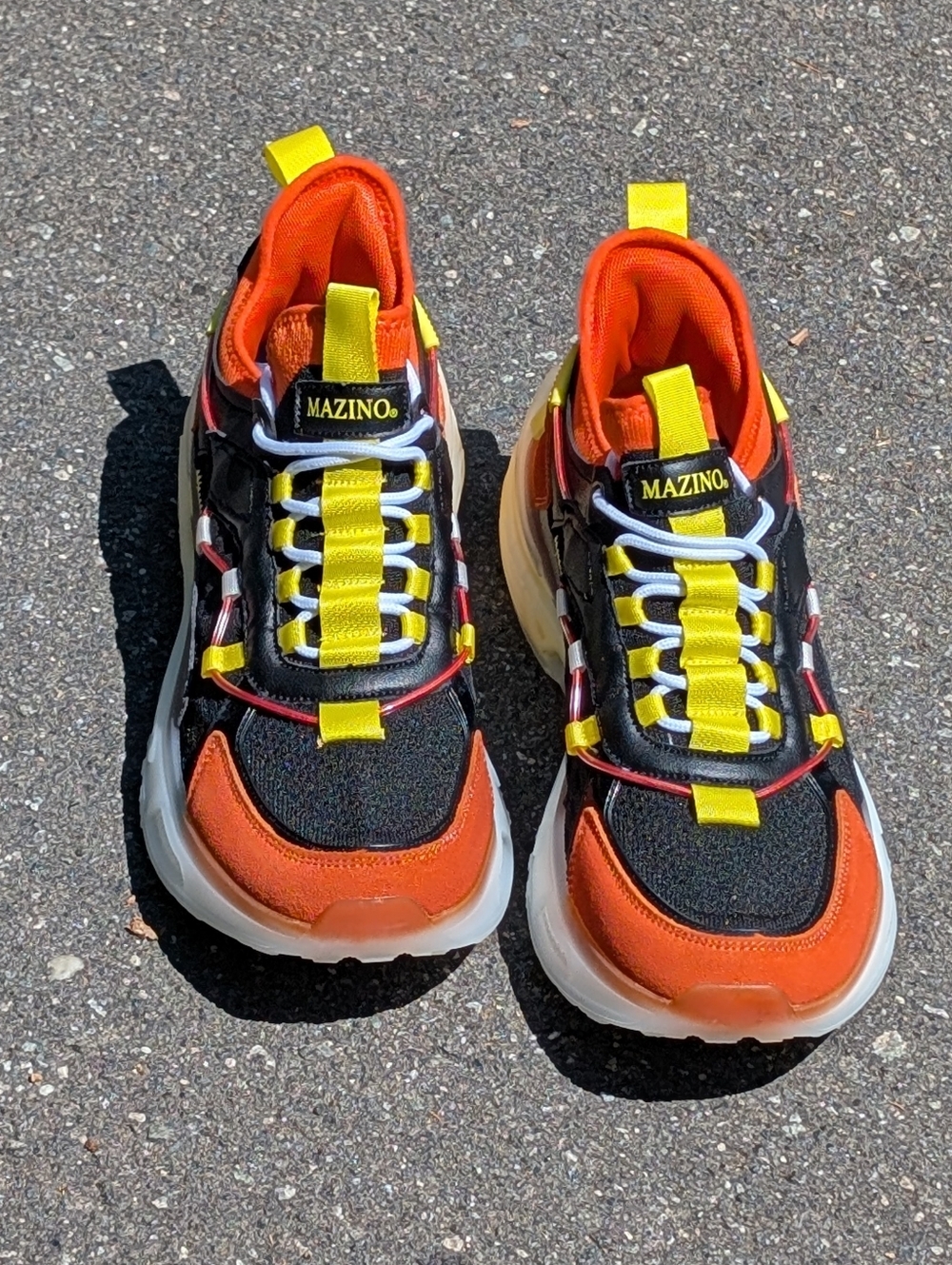 Mazino Titanium 070 is an athletic fashion sneaker (NIB)